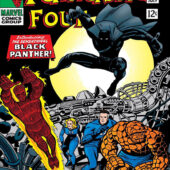 Superhero Black Panther First Appears in Fantastic Four