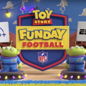 First-ever Toy Story Funday Football Telecast