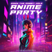 Down the Rabbit Hole Anime Party Times Square