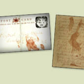 Saucy Jacky Postcard Sent to Central News Agency of London by Jack the Ripper Serial Killer