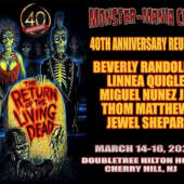 Return of the Living Dead 40th Anniversary Cast Reunion at Monster-Mania Con