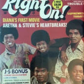 First Issue of Right On! Magazine Hits Newsstands with 50 Cent Cover Price