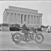 Sally Halterman Becomes First Woman to Obtain Motorcycle License in Washington, D.C. in 1937