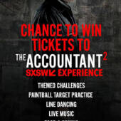 Win Tickets to The Accountant 2 Experience at SXSW