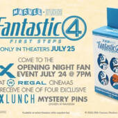Fantastic Four: First Steps Opening Night Fan Event Includes Boxed Mystery Pin Collectible