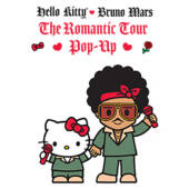 Hello Kitty x Bruno Mars The Romantic Tour Pop Up Merch Shop at American Dream Mall
