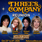 Cast of Three's Company Reunite During the Hollywood Show Pop Culture Convention